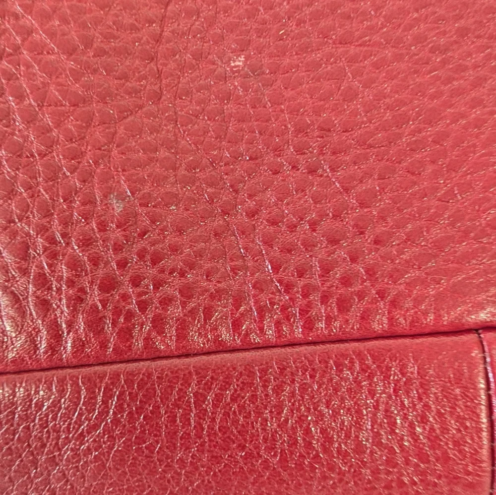 Coach Bag Madison Phoebe Cranberry Red Leather Shoulder Hobo H24621 From 2013